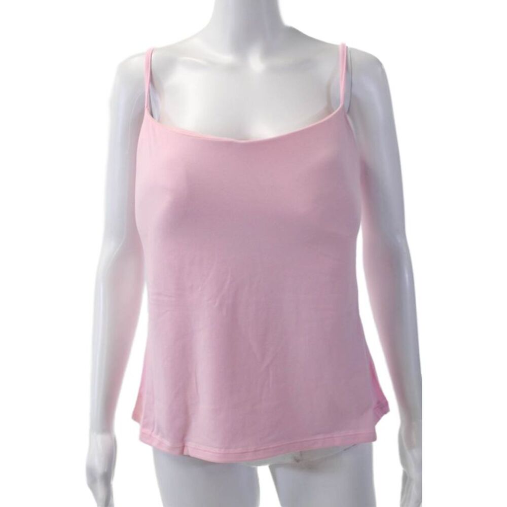Panache Womens Cotton Built In Support Underwired Bra Vest Light Pink Size 34E